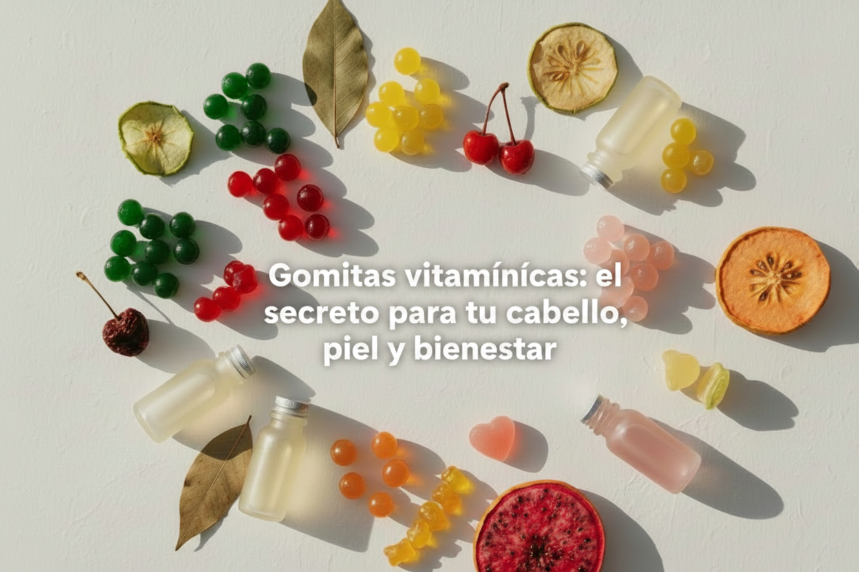 Gomitas vitamínicas: el secreto para tu cabello, piel y bienestar