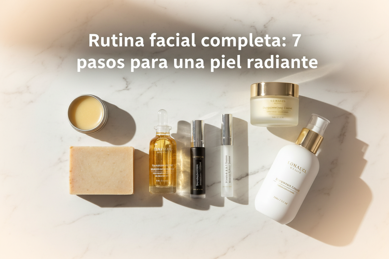 Rutina facial completa: 7 pasos para una piel radiante
