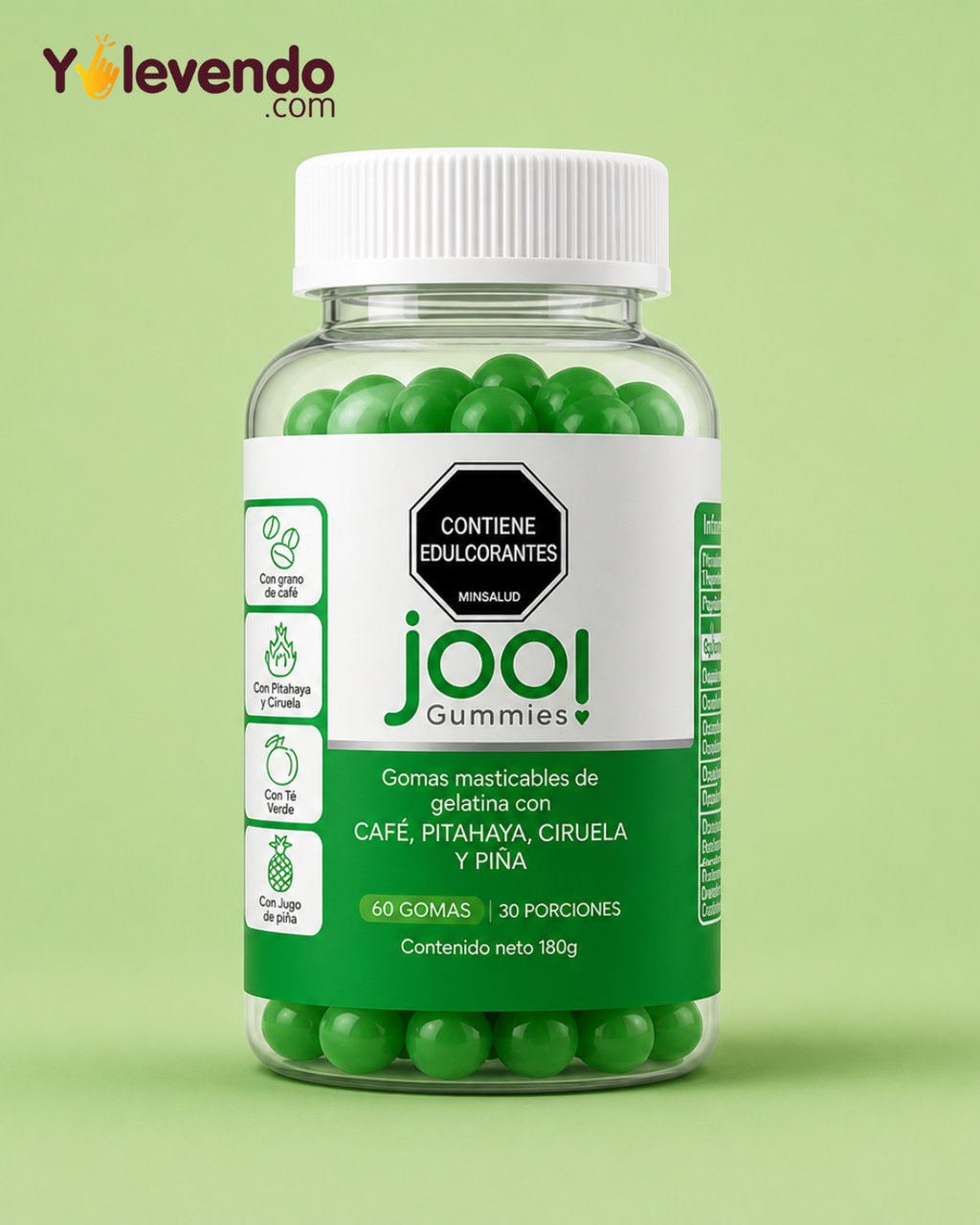 Gomitas Café y Té Verde: Digestión Ligera y Energía Natural