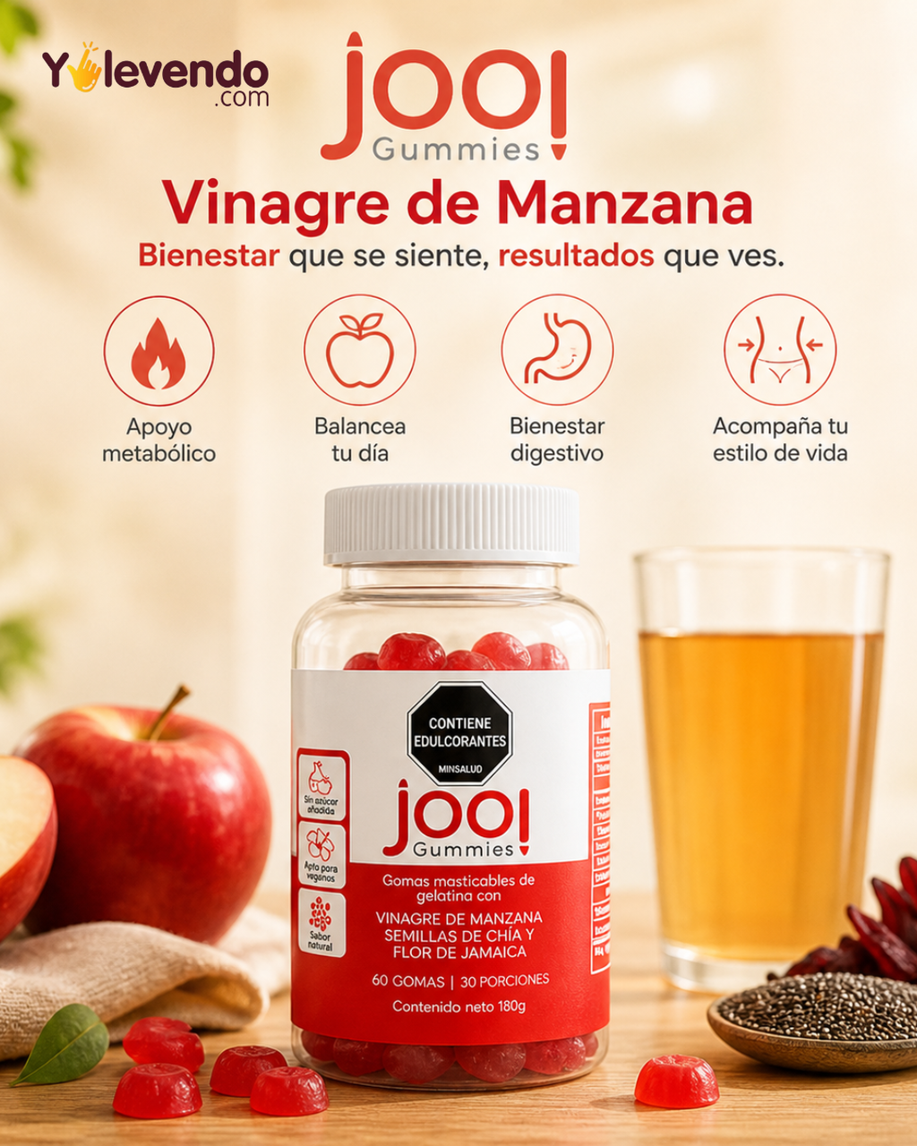 Gomitas Vinagre Manzana: Trasforma tu Bienestar