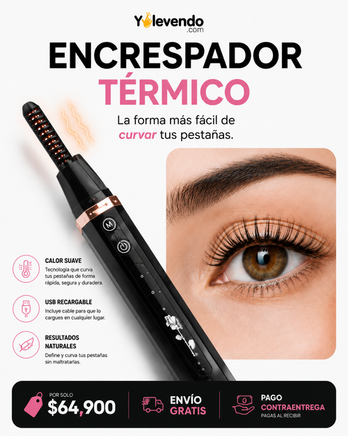 Encrespador Térmico de Pestañas