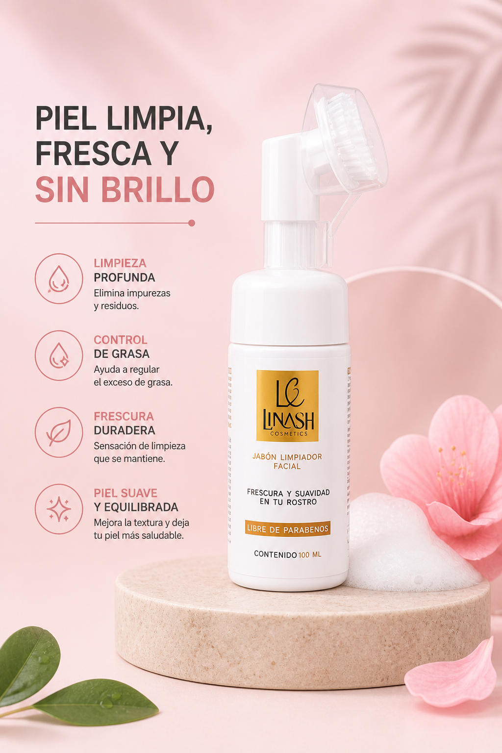 Jabón Facial: Adiós grasa, Hola piel radiante