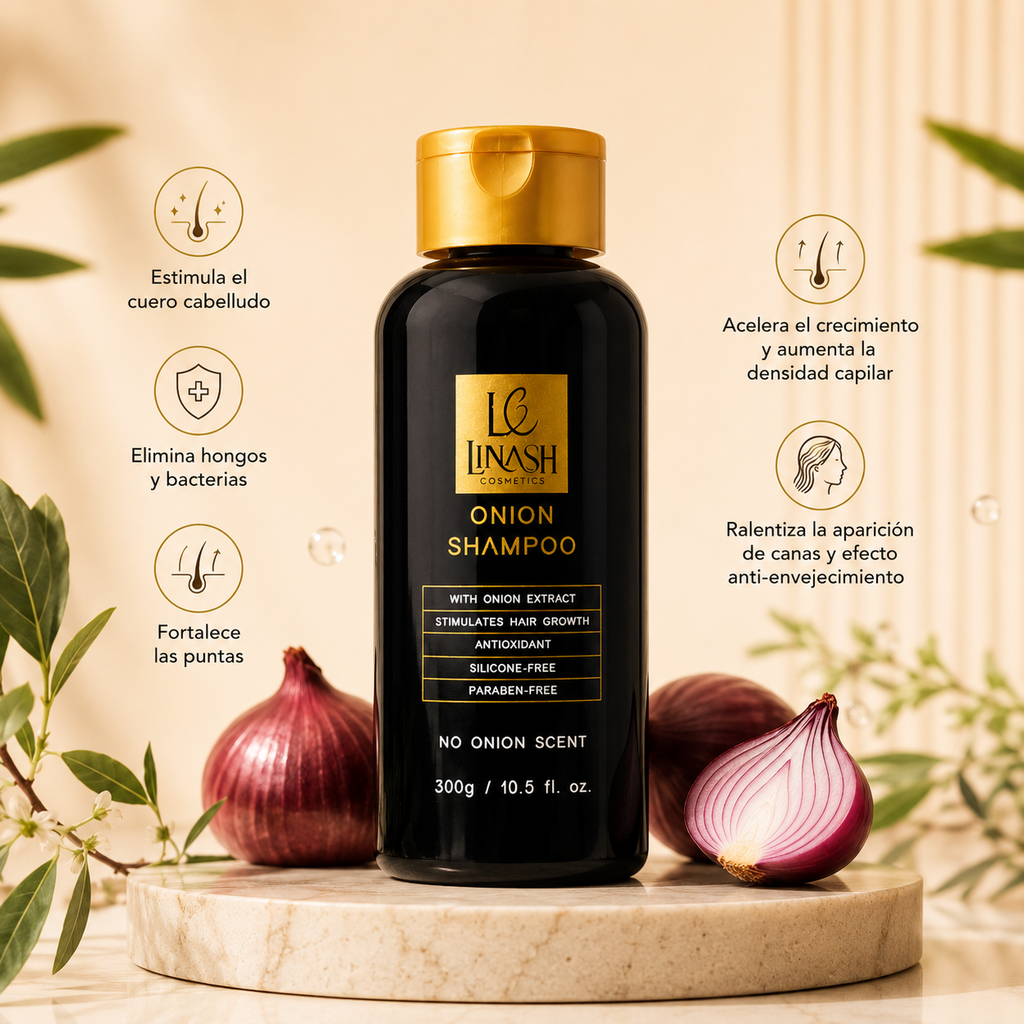 Shampoo de Cebolla