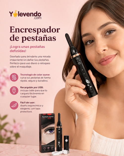 Encrespador Térmico de Pestañas
